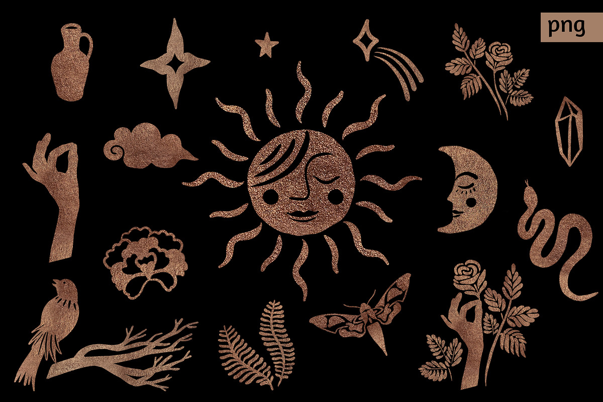 Magic symbols, a Pattern Graphic by emeraldthue (Photo 2 of 6)