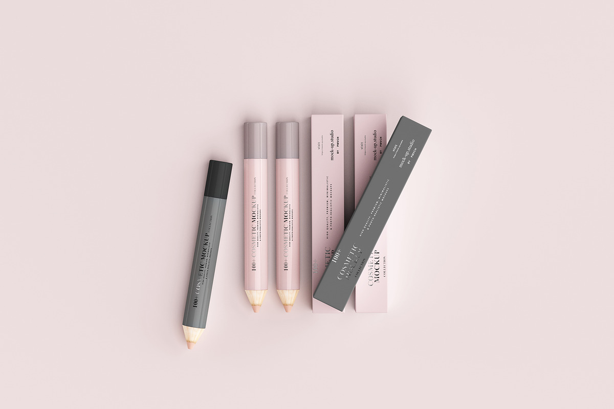 100+ Cosmetic Mock-up Collection, a Pens & Pencil Mockup by pmvch (Photo 85 of 100)