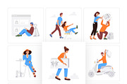 Shopping Vector Illustration Set, a Person Illustration by Vectors Market (Thumbnail 8 of 8)