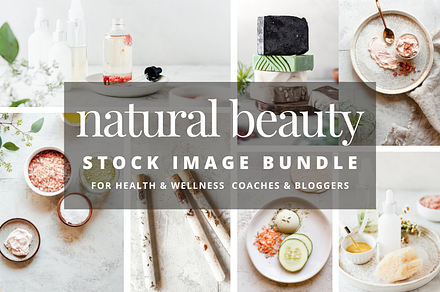 NATURAL BEAUTY stock image bundle