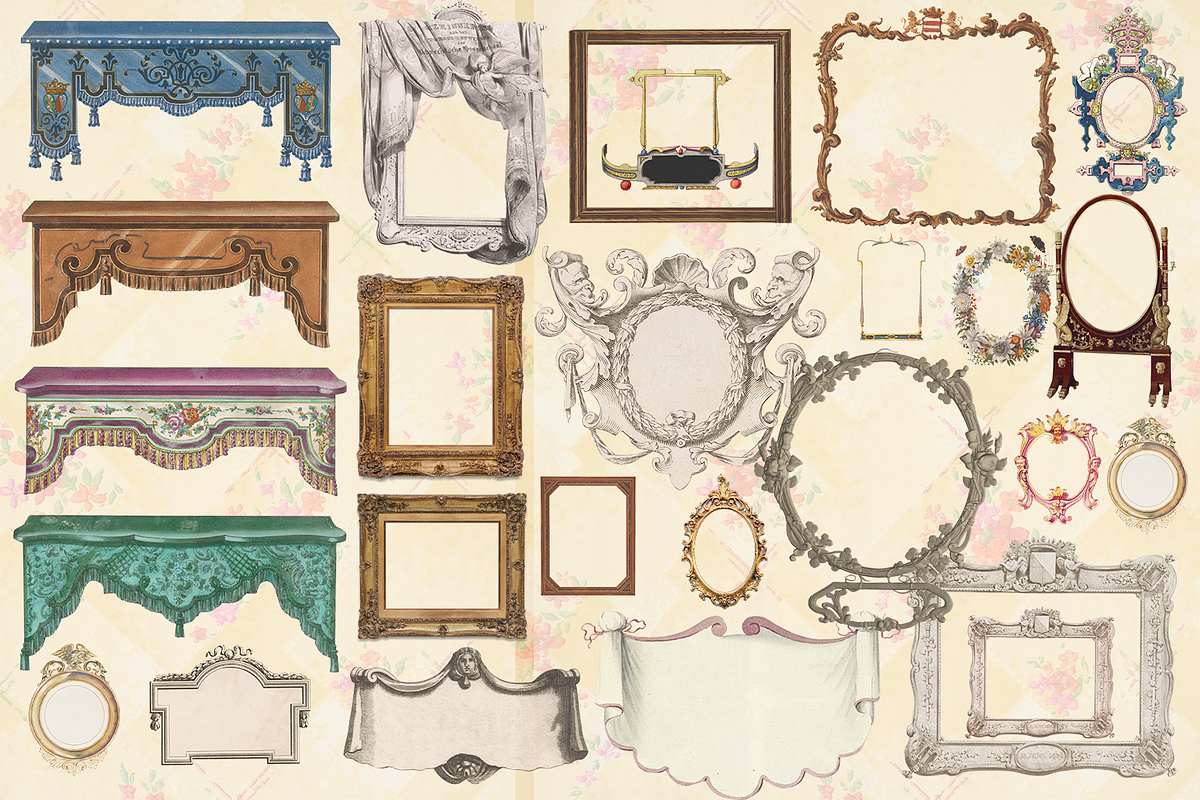 700+ Victorian Collage Bundle, an Object Graphic by Lilithcollageart (Photo 8 of 16)