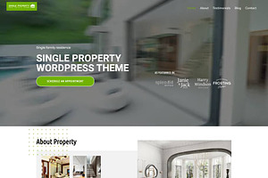 Single Property WordPress Theme, a WordPress Template by Your Theme Shop