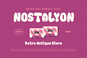 La Rezolt - Bubble Display Font, a Handwritten Font by twinstd (Thumbnail 5 of 10)