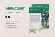Vescacourt - Letterhead Template, a Print Template by StreaksideStd (Thumbnail 1 of 3)