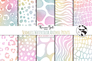 Seamless Animal Prints pr, a Pattern Graphic by RaccoonGirl Design (Thumbnail 1 of 3)