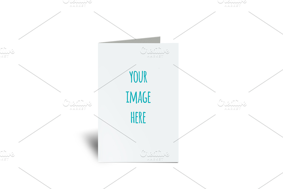 4x6 Greeting Card Mockup, a Card Template by Lemon Ink (Photo 1 of 2)