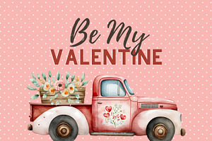 Farmhouse Valentine Clipart