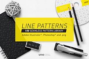 Line Patterns, a Pattern Graphic by Unio Designs (Thumbnail 1 of 14)