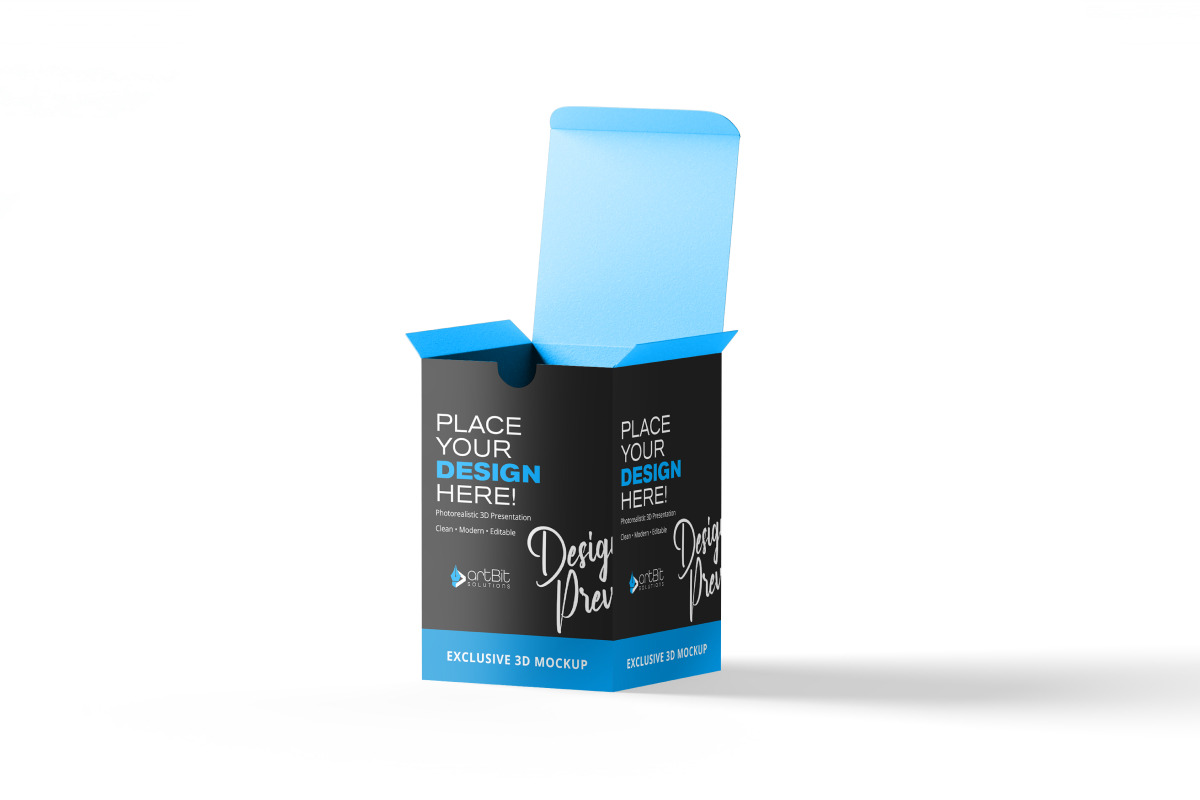 Plastic Jar Mockup Combo with Boxes, a Packaging Mockup by artBit Design Studio (Photo 4 of 4)