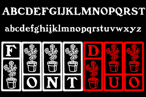 FONT DUO Benjamin Franklin PLUS Amer