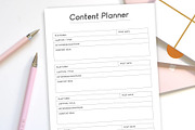 Social Media Planner, a Stationery Template by DesignDevisers (Thumbnail 5 of 10)