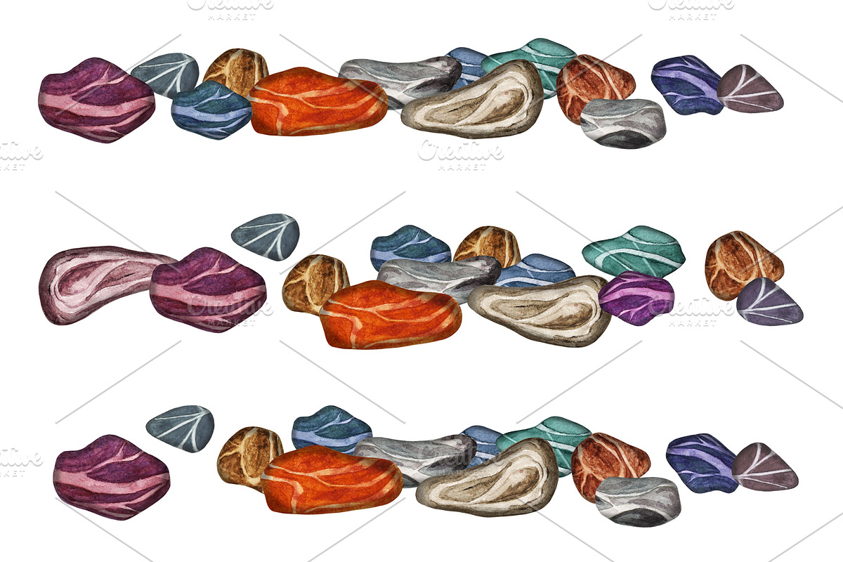 Watercolor Sea life, an Animal Illustration by Color_Brush (Photo 7 of 9)