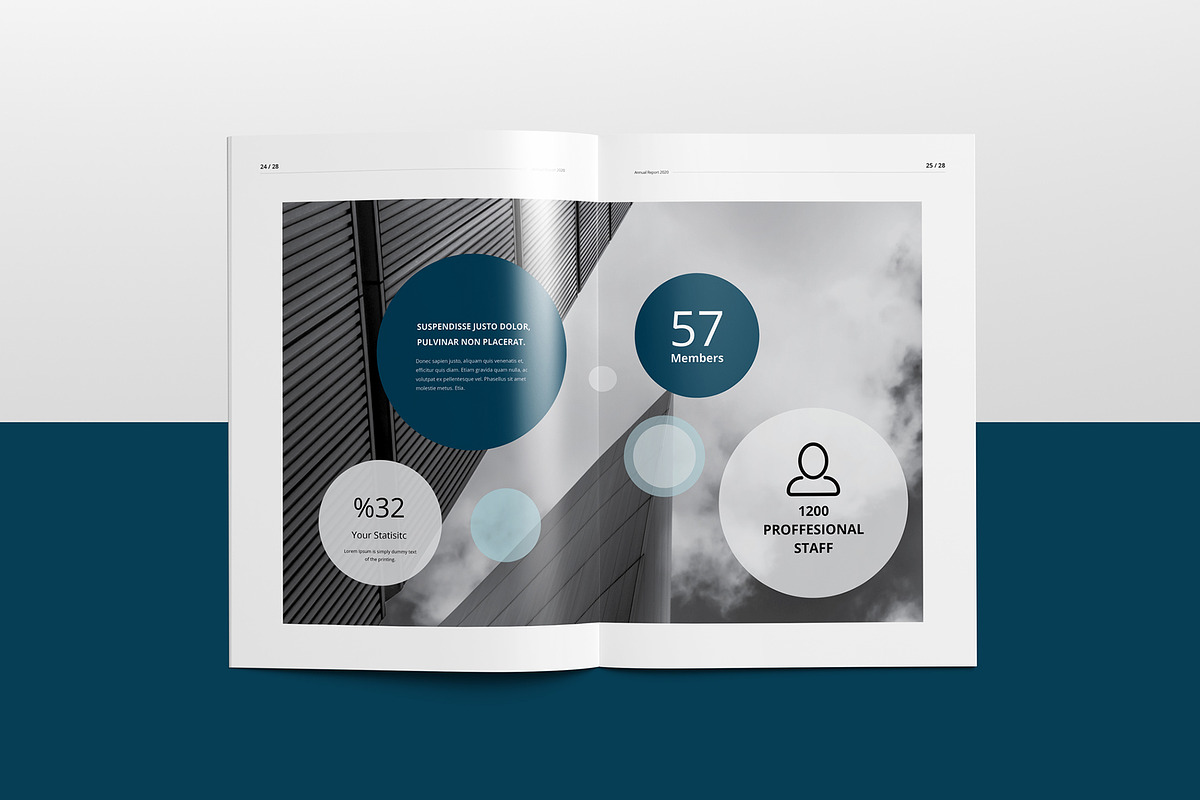 Annual Report 2023 | 28 Pages, a Brochure Template by Pro-Gh (Photo 13 of 14)
