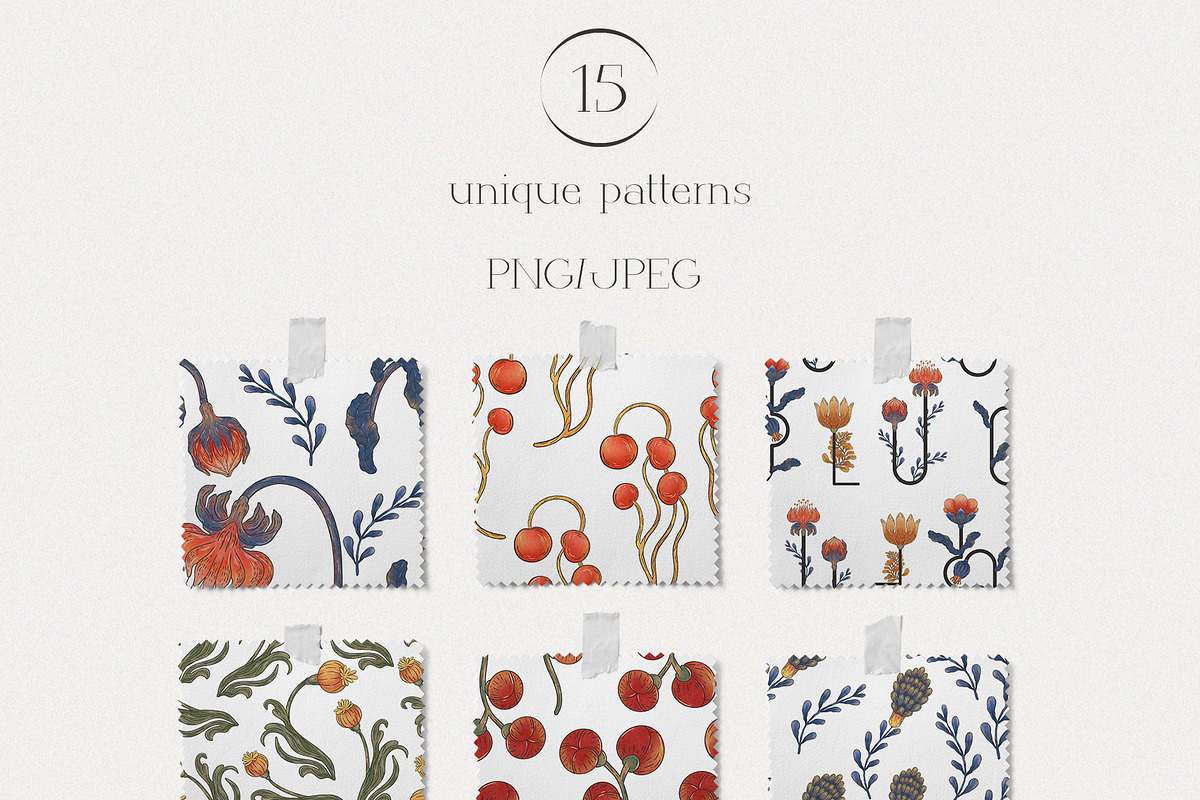 Fabulous Botany, a Texture Illustration by Natali Batu (Photo 8 of 9)