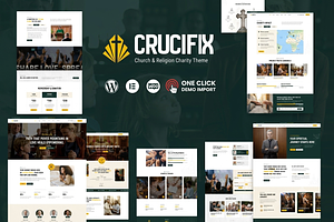 Crucifix - Church WordPress Theme, a WordPress Template by ThemesRain