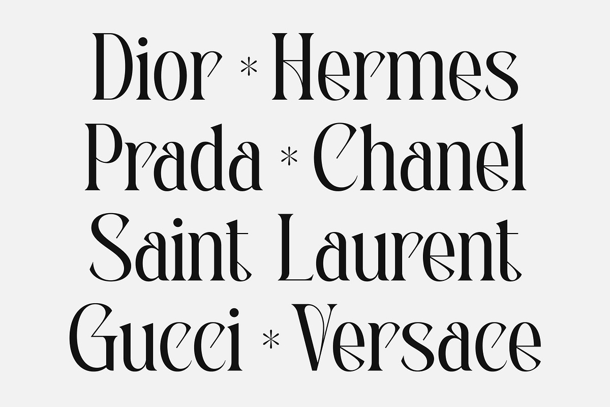 CS March – Modern Display Font, a Serif Font by Craft Supply Co. (Photo 4 of 8)