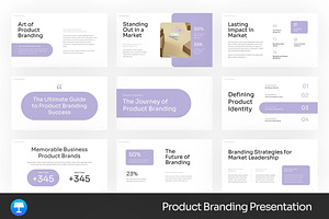 Purple Product Branding Keynote, a Presentation Template by Fit-tee