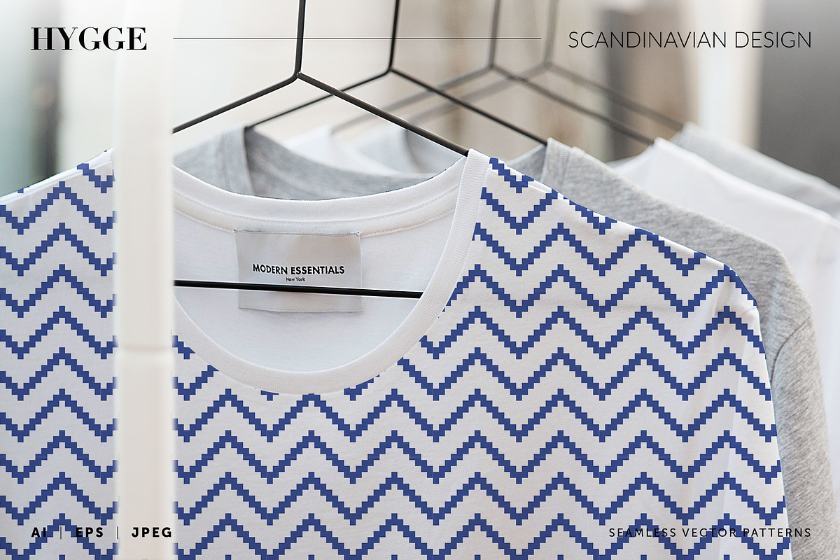 HYGGE — Scandinavian vector patters, a Pattern Graphic by Designnina Shop (Photo 3 of 14)