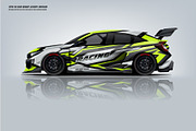 RACING CAR WRAP DESIGN, a Graphic by Liveryworks (Thumbnail 3 of 5)