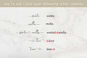 Soul And Mate Lovely Font, a Script Font by Rasgood (Thumbnail 5 of 6)