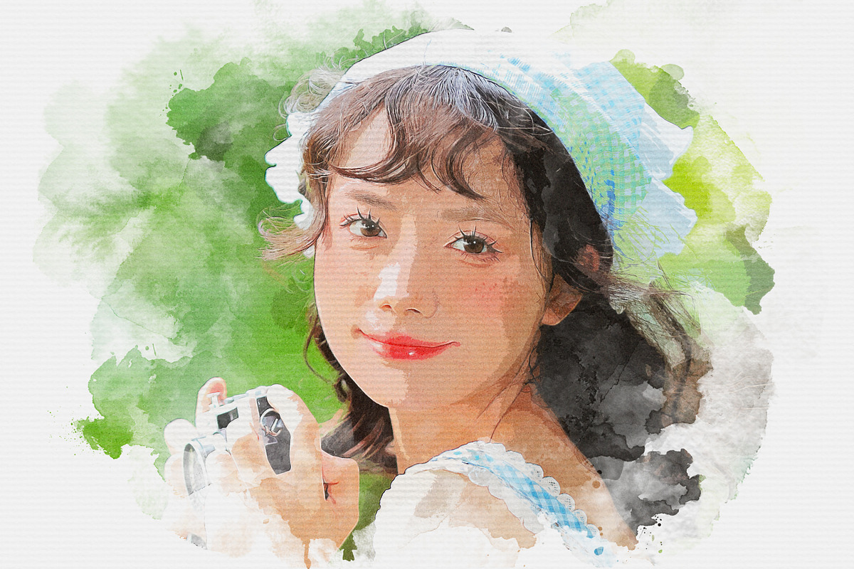 Realistic Watercolor Painting Effect, a Layer Style Add-On by liptouse (Photo 4 of 9)
