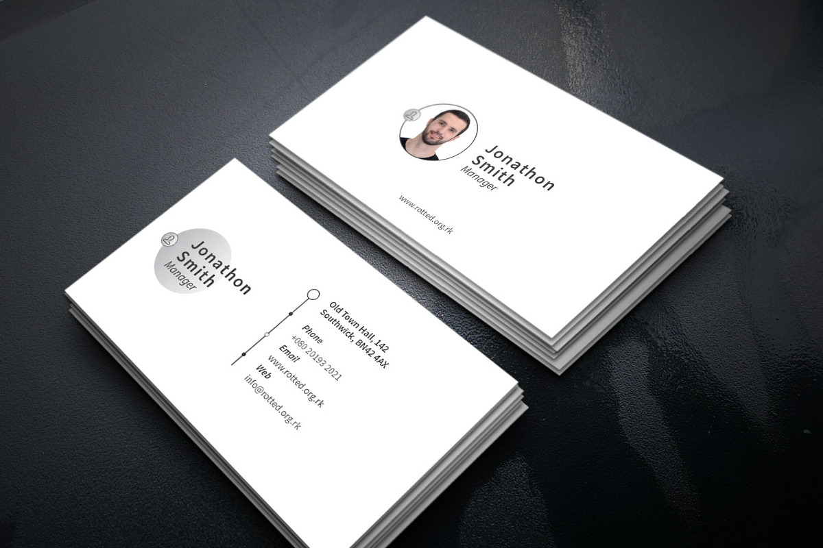 Mith Business Card, a Business Card Template by DesignGhar (Photo 4 of 4)