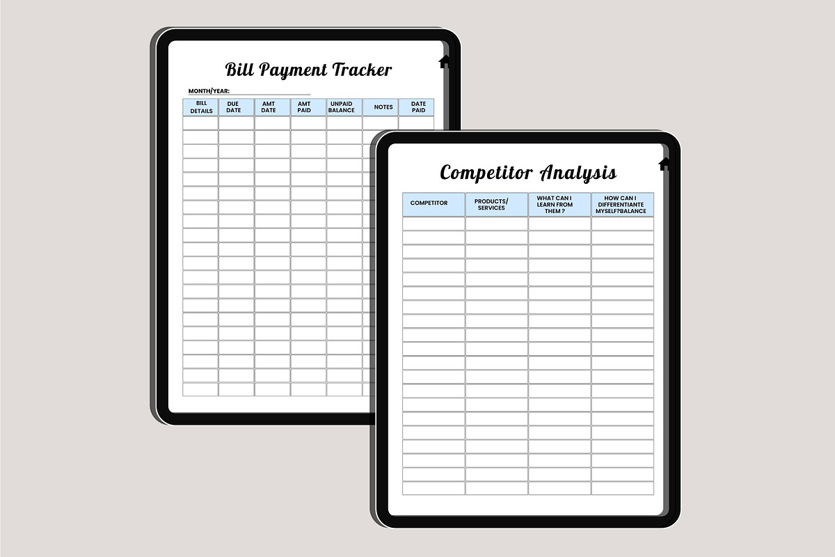 Digital small Business Planner Canva, a Design Template by Designmela01 (Photo 11 of 20)