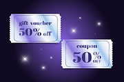 Holographic Discount Coupons, a Decorative Illustration by PsychocheArt (Thumbnail 1 of 3)