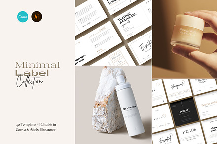 Bespoke & Minimal Labels for CANVA, a Templates & Theme by AndrewPixel