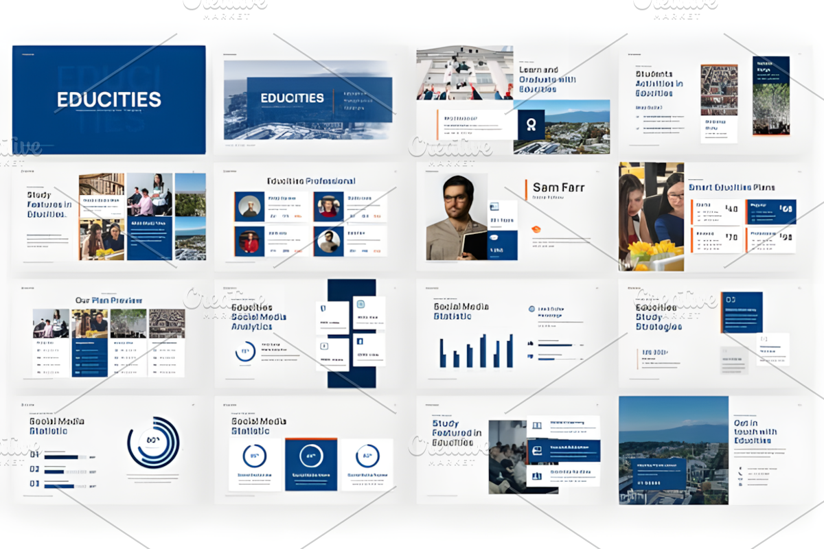 Educities PowerPoint Template, a Presentation Template by Ink Gallery (Photo 3 of 3)