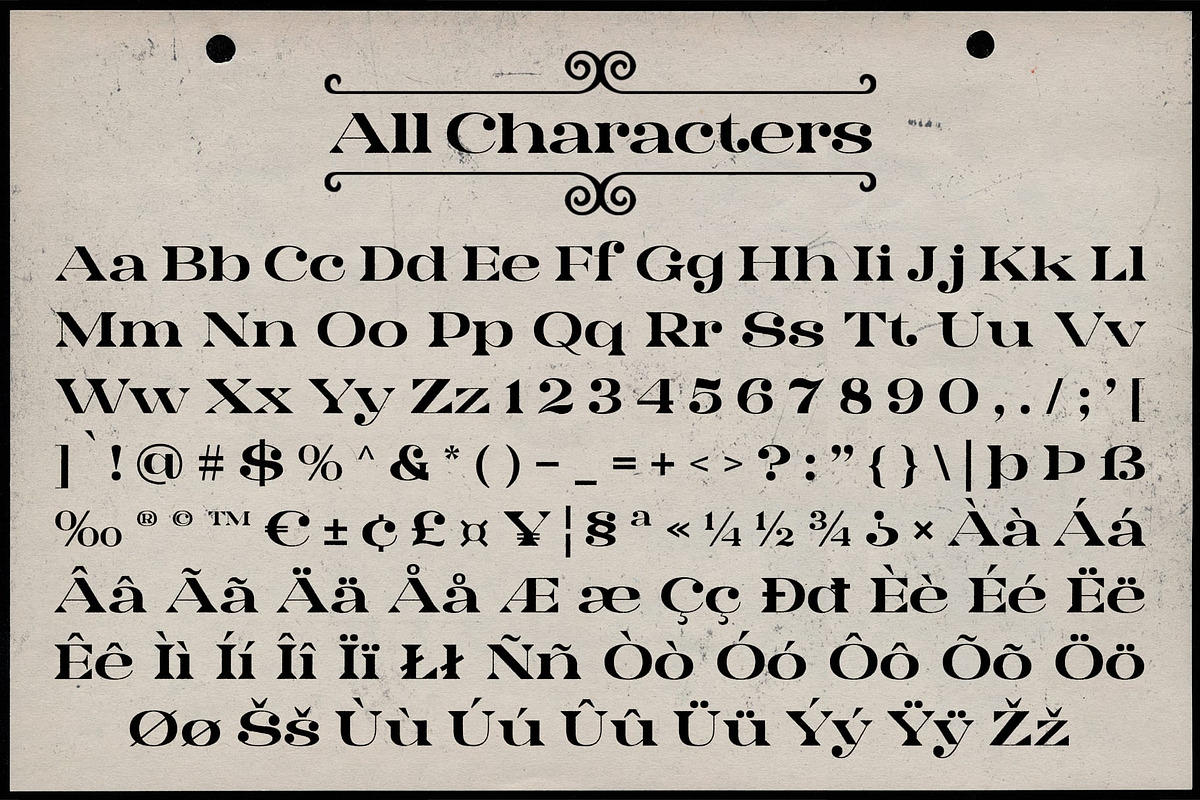 Lamna Rough, a Serif Font by Craft Supply Co. (Photo 8 of 8)