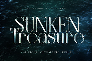 Nautical Cinematic Title Text Effect