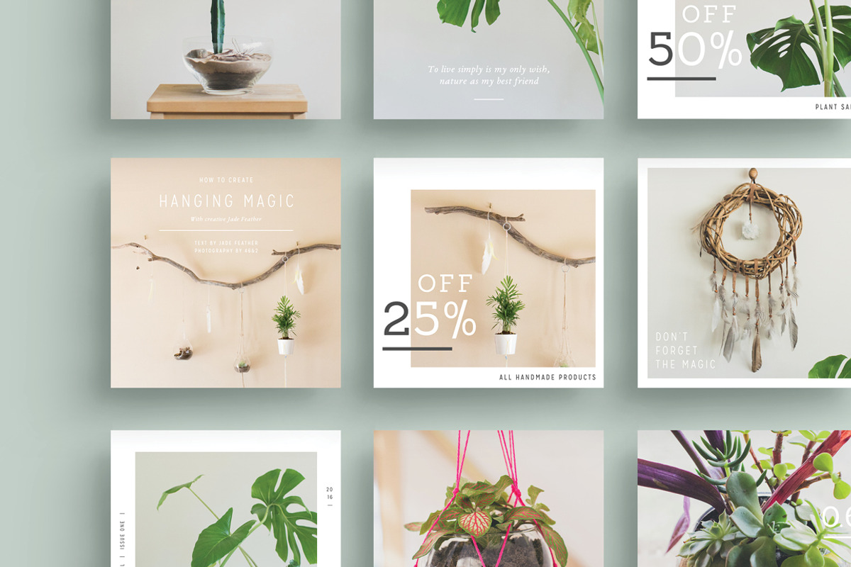 NATURALIS  Social Media BUNDLE, a Social Media Template by 46&2 Collective (Photo 10 of 11)