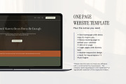One Page Therapist Website, a Squarespace Template by Pretty Boss Designs (Thumbnail 4 of 6)
