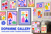 Dopamine Gallery Poster Creator, an Object Graphic by ArtFM (Thumbnail 1 of 16)