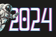 Four Zero Futuristic Typeface, a Sans Serif Font by Sundaylab (Thumbnail 7 of 7)