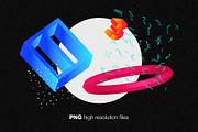 Pulse 250 PNG Collage Creator, an Object Graphic by Graphicdome (Thumbnail 5 of 22)