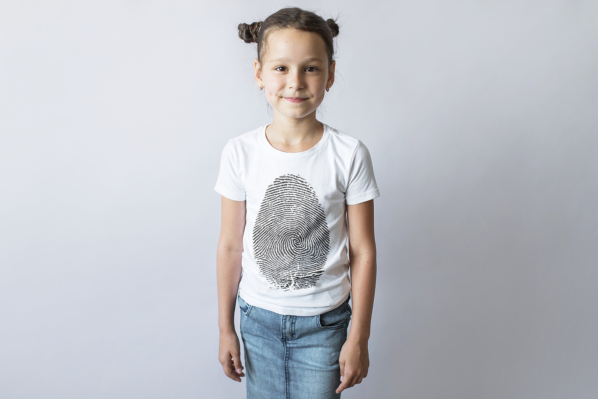 100 Kid's T-Shirt Mock-Up 2018 #22, a Shirt Mockup by Freeman Studio (Photo 13 of 107)