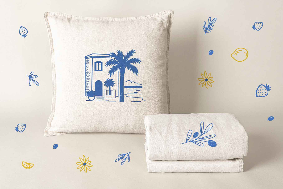 Mediterranean Outline Contour Icon, a Graphic by Imaginary Party (Photo 9 of 10)
