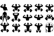 Ultimate Fitness Gym Vector Bundle, an Illustration by Creativeshirt (Thumbnail 47 of 51)
