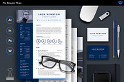 PRO Resume 3, a Resume Template by ikono.me (Thumbnail 2 of 6)