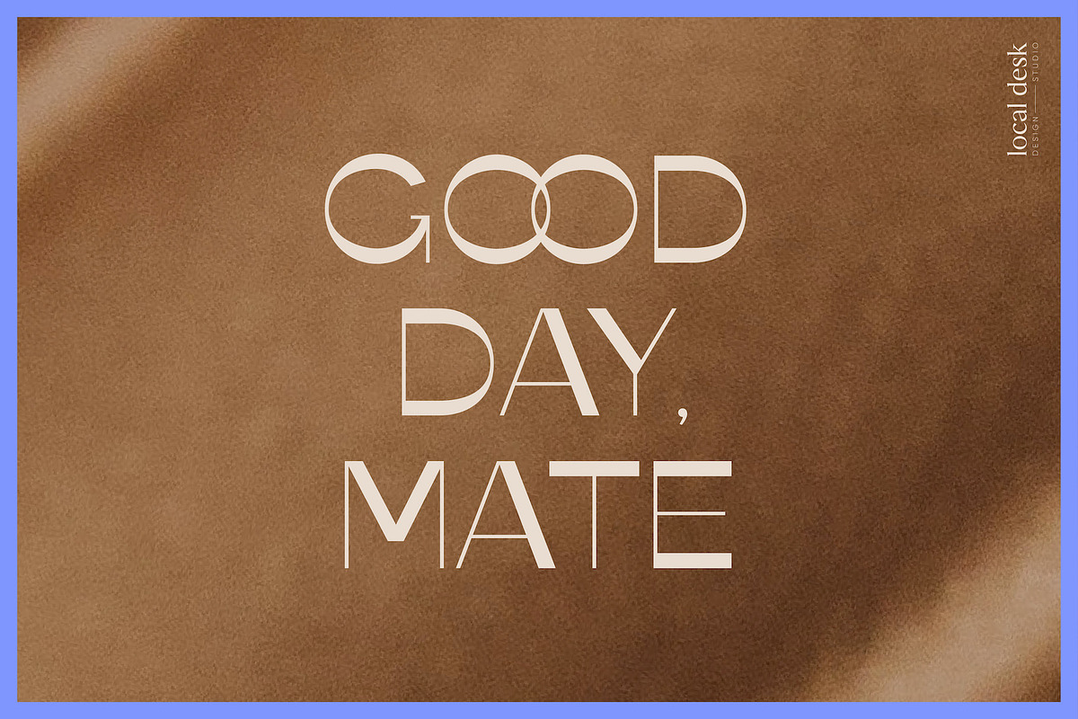 Guscoy – Stylish, High Contrast Sans, a Sans Serif Font by Local Desk Designstudio (Photo 16 of 16)