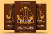 Beer House Flyer, a Poster Template by Rafoz (Thumbnail 1 of 4)