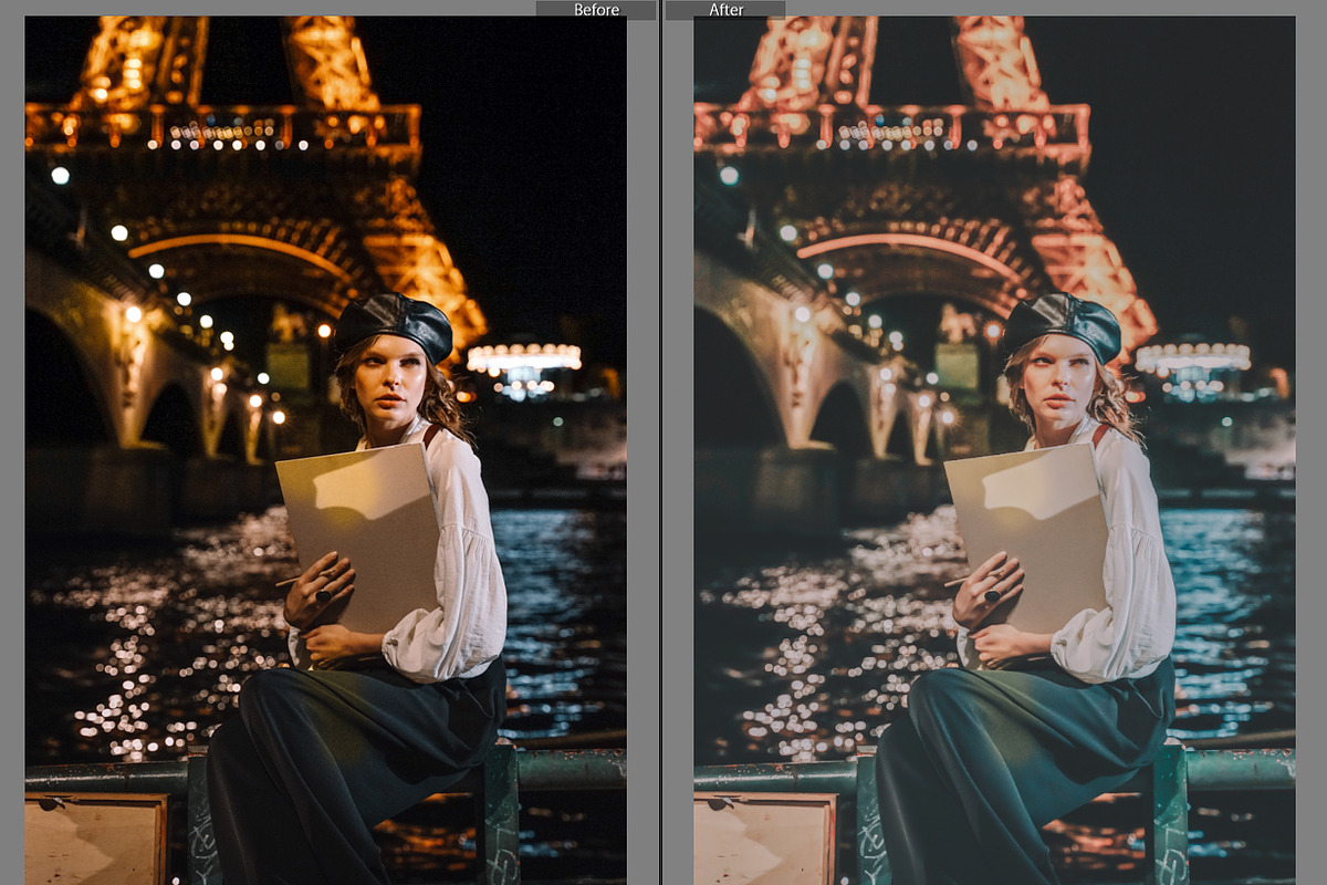 Night Photography Lightroom Preset, a Layer Style Add-On by GeorgeKhelashvili (Photo 5 of 9)