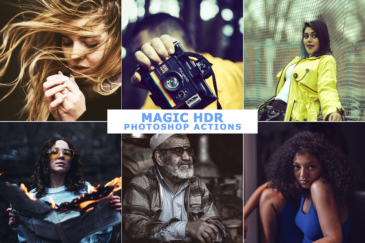 200 Magic HDR Photoshop Actions, an Action Add-On by Viktor Gjokaj (Photo 3 of 5)