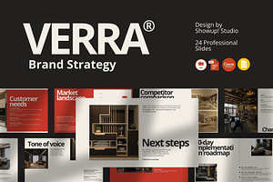 VERRA Brand Strategy Template Bundle