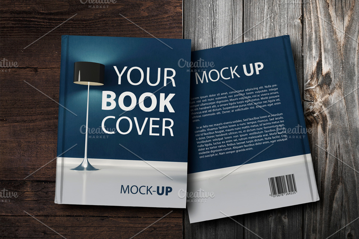 Sale - Book Cover Mockup, a Print Template by attraax (Photo 4 of 5)
