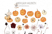 Watercolor Halloween collection, a Food Illustration by lilisprints (Thumbnail 2 of 5)