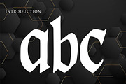 ARIZTH, a Blackletter Font by Wow Magic (Thumbnail 2 of 3)