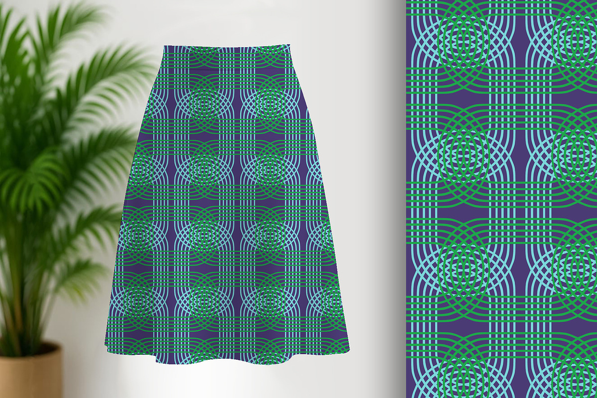 Geometric Seamless Repeat, a Pattern Graphic by Sharon Schwalbe (Photo 1 of 4)